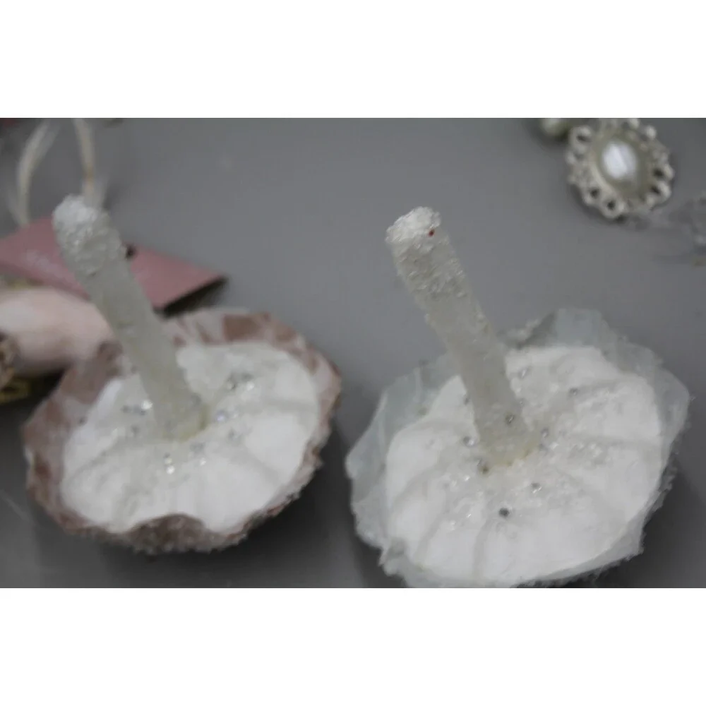 12 Pcs Mushrooms Unicorn Ornament Lot Vintage-Inspired At Home Magical Winter